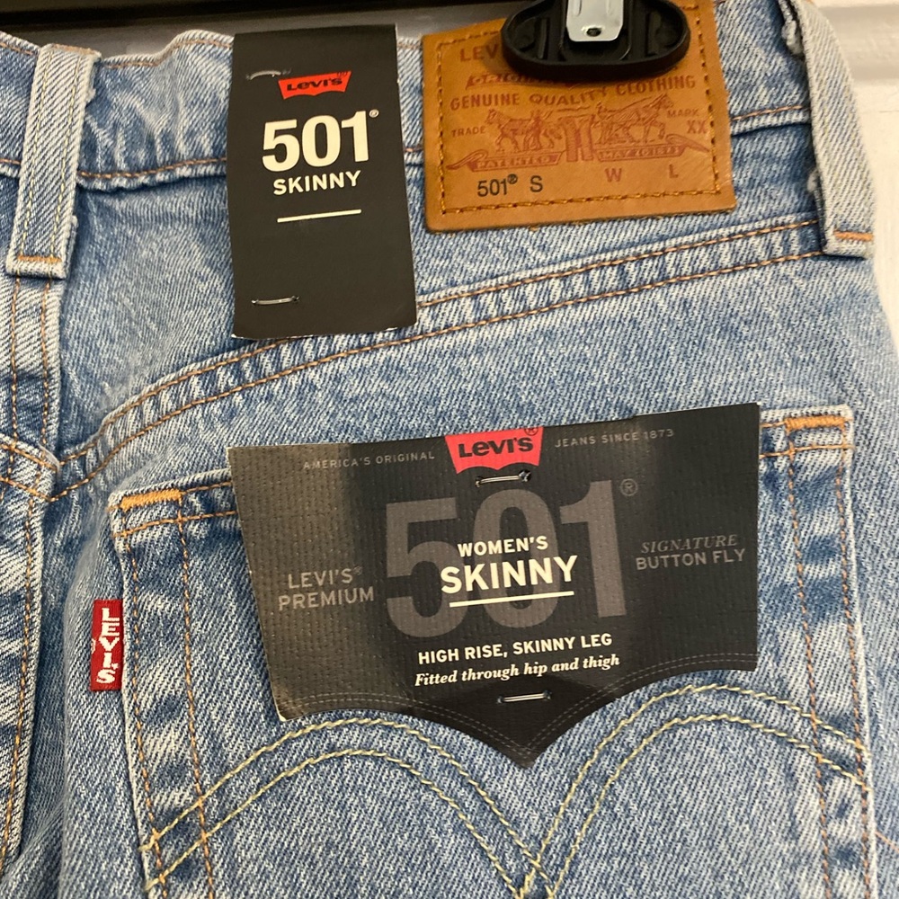 Levi’s 501 Highrise skinny